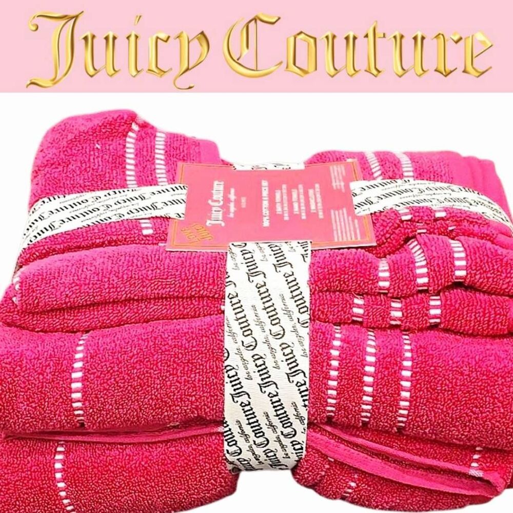 Juicy Couture Home 6-PC Broken Striped Bath Towel Set